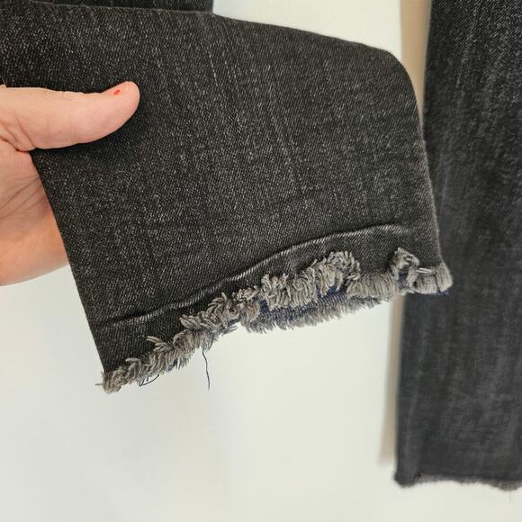 Diesel Belthy Ankle Regular Slim Straight Low Waist 084JS Black Jeans Size 27 - Picture 12 of 15